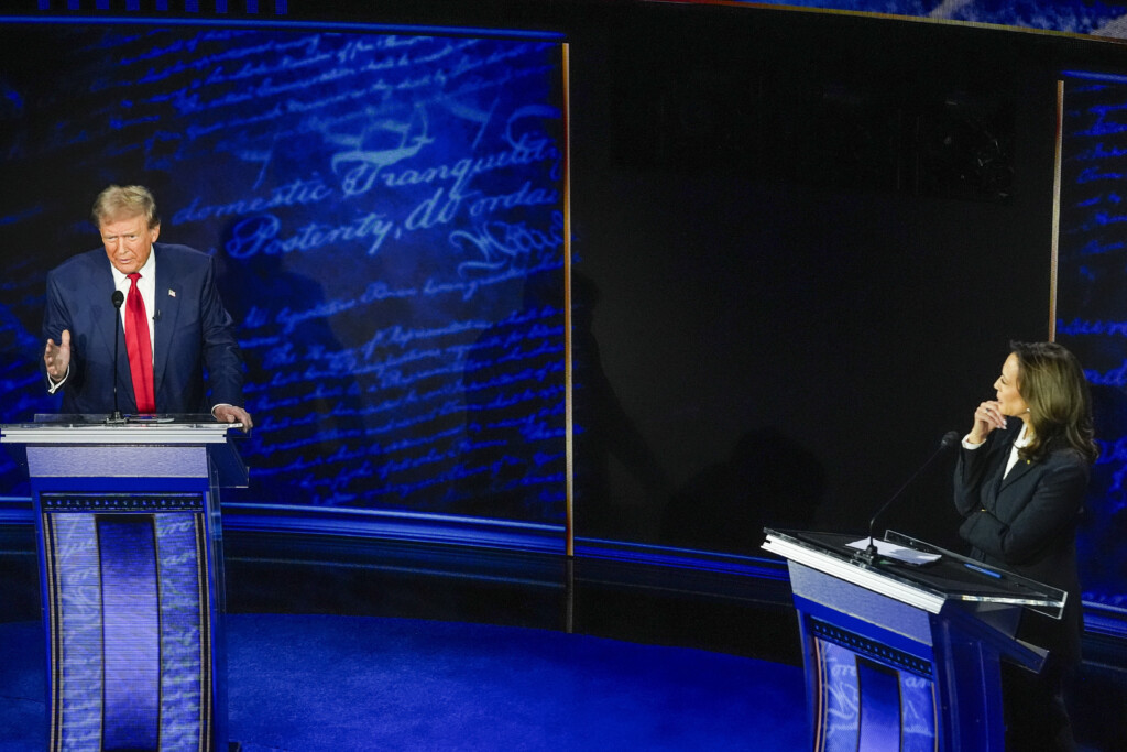 Donald Trump, Kamala Harris