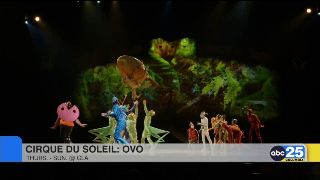 Cirque Du Soleil:ovo Coming To Columbia