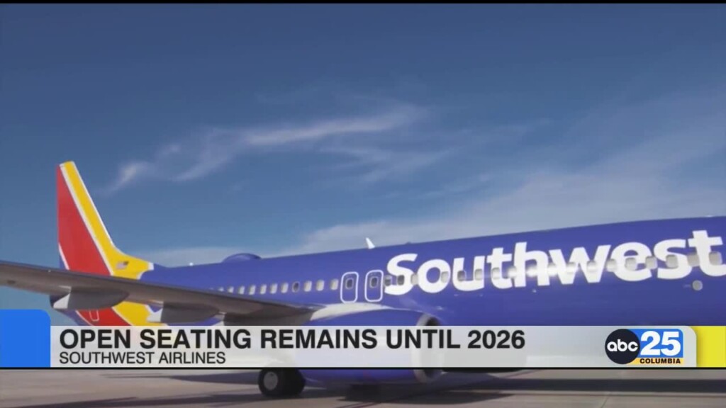 Open Seating On Southwest Airlines To Remain Until 2026