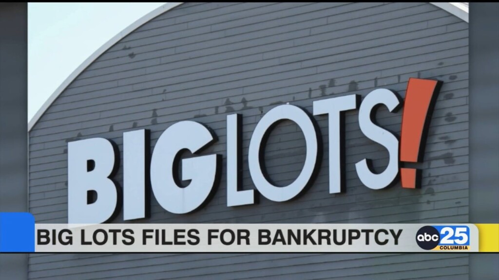 Big Lots Files For Bankruptcy
