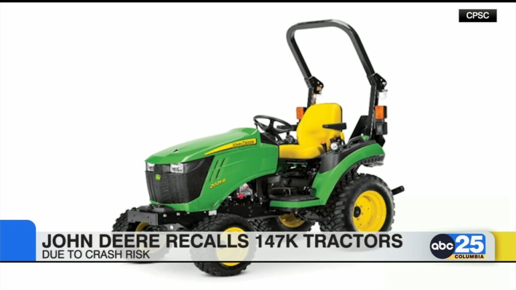 John Deere Recalls 147k Tractors