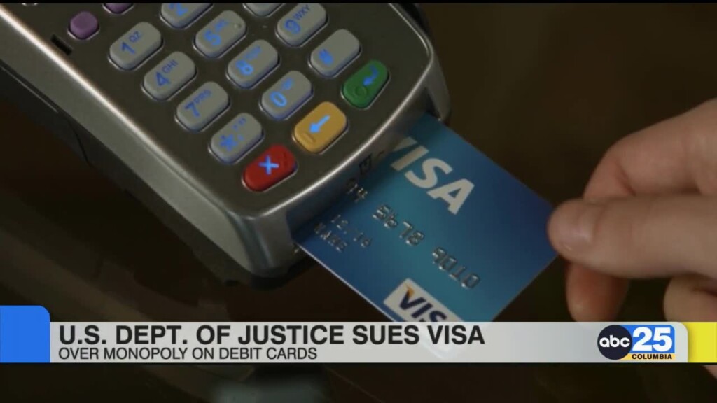 U.s. Justice Department Sues Visa