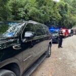 Woman drove over man