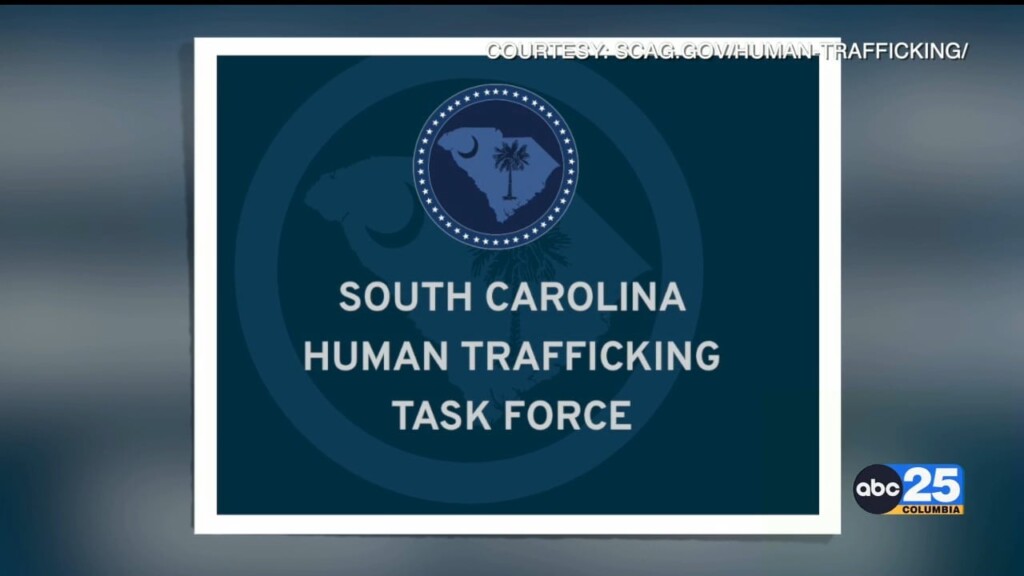 Sc Human Trafficking Task Force Discusses New Programs, Resources Available For Victims