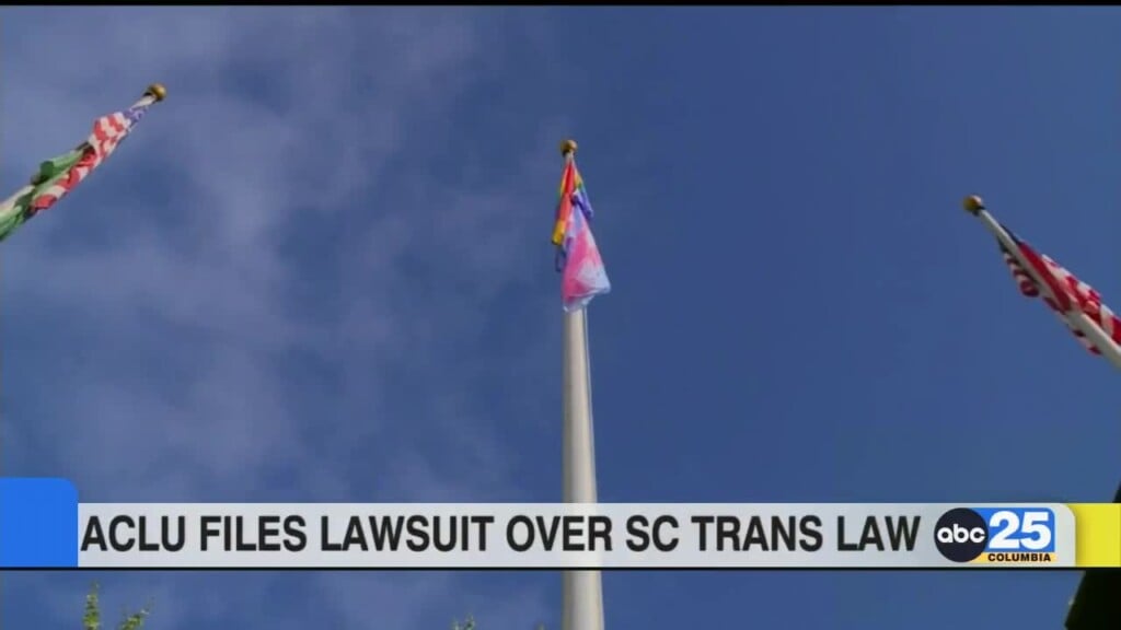 Aclu Files Lawsuit Over Sc Trans Law