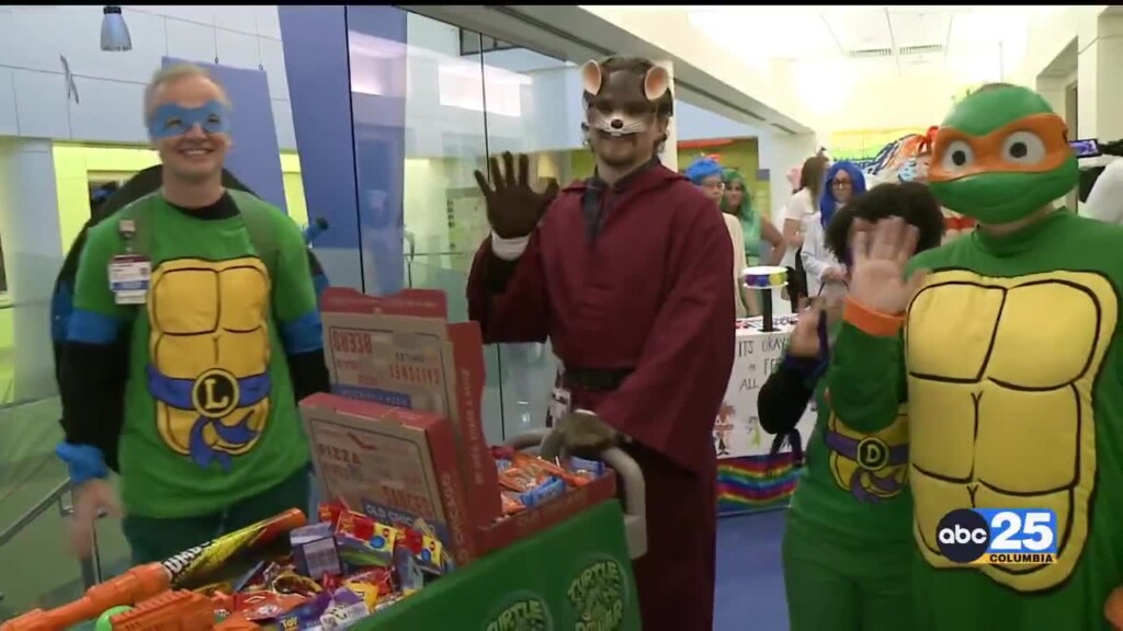 Over 200 Staff Members Of Prisma Health Children’s Hospital Take Part In “halloween Parade”