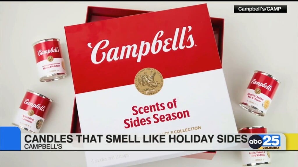 Campbell's Selling Thanksgiving Scented Candles