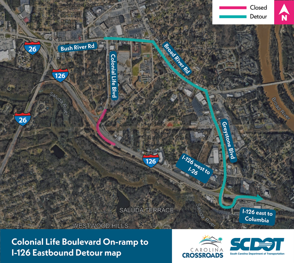 SCDOT map