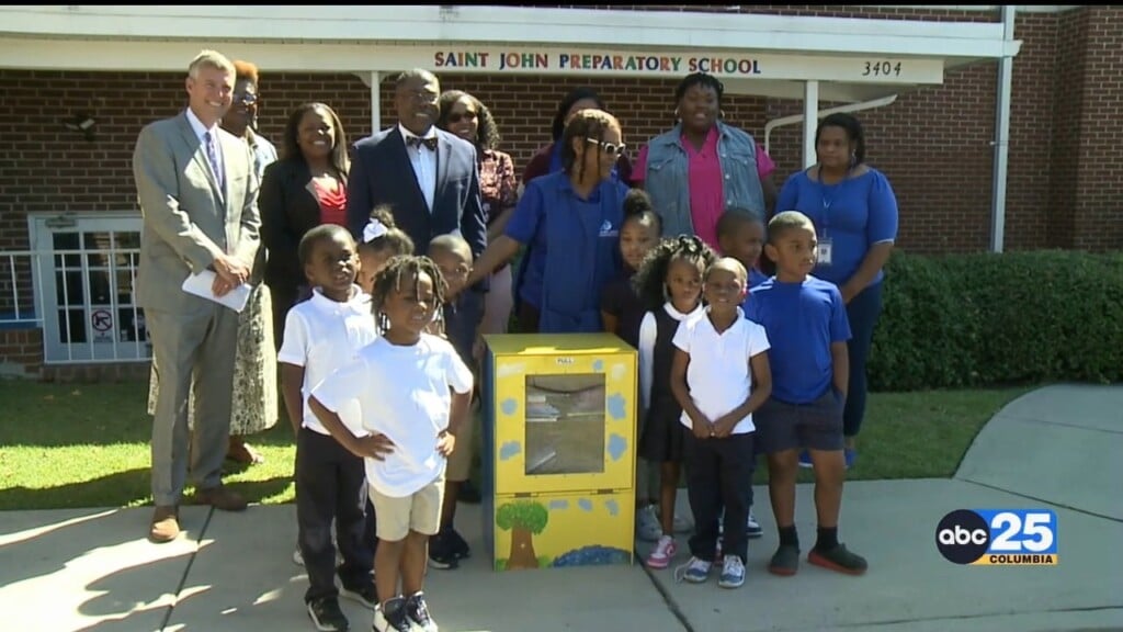 "take A Book, Leave A Book" City Of Columbia Debuts Series Of Mini Libraries