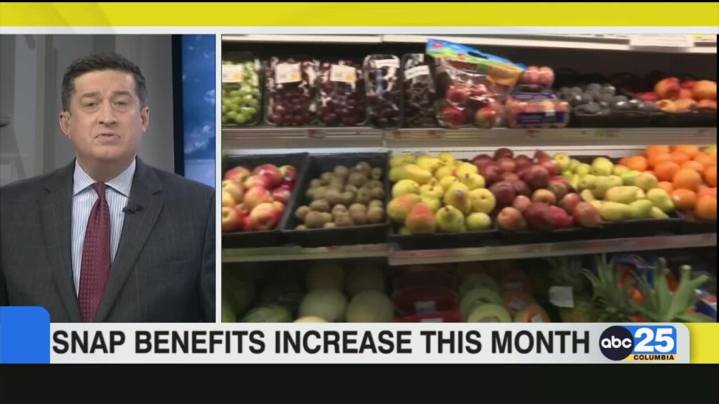Snap Benefits Increase This Month