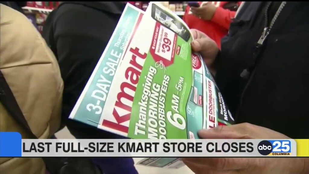 Last Full Size Kmart Store Closes