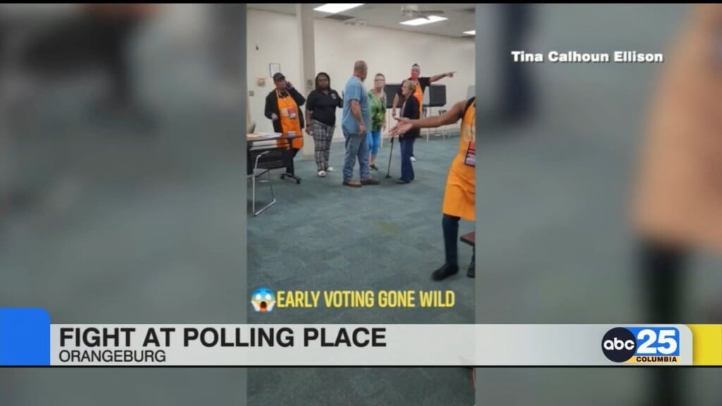 Fight Breaks Out At Orangeburg County Polling Place