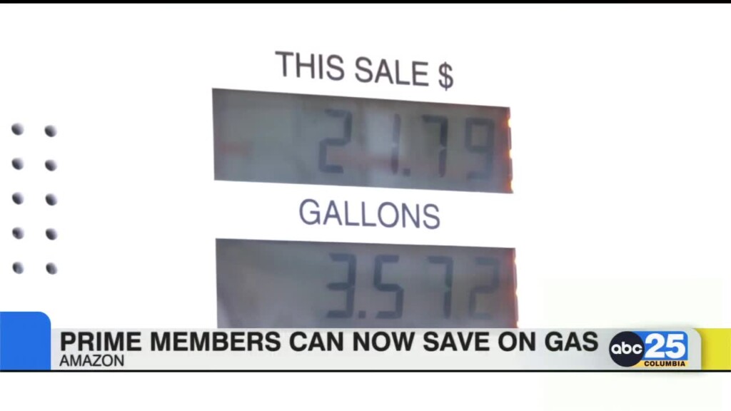 Amazon Prime Members Can Save On Gas