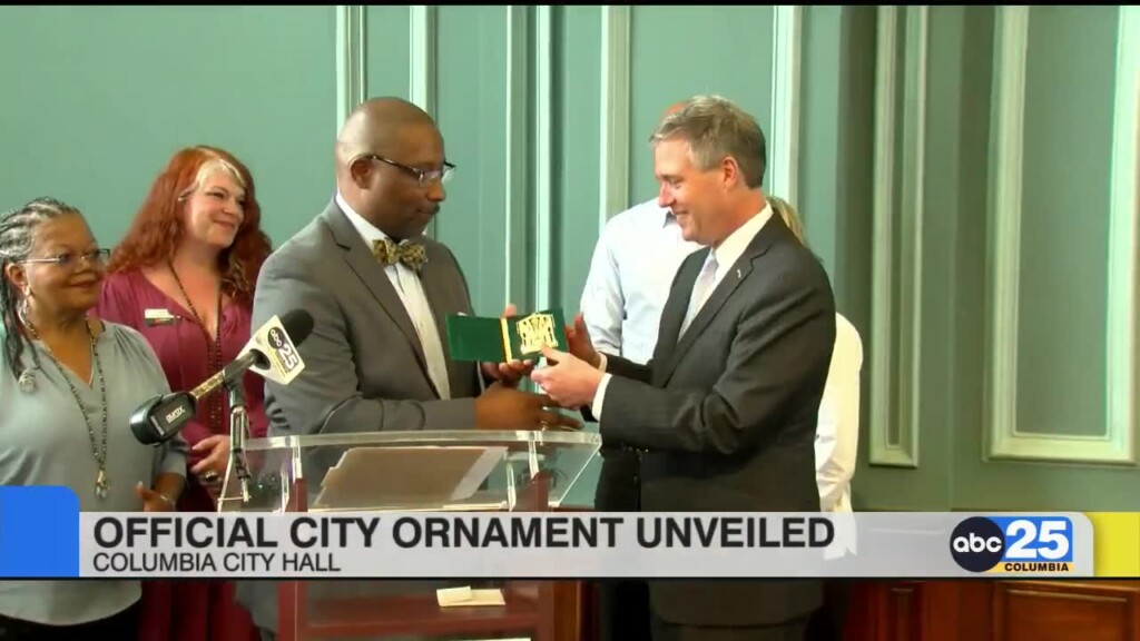City Of Columbia Unveils “official City Ornament”
