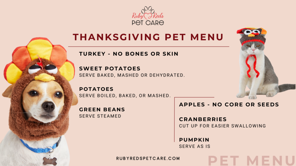 Thanksgiving Pet Menu