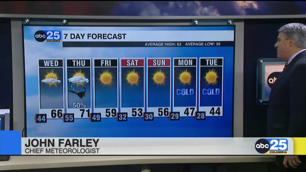 7 Day Forecast Nov. 26, 2024