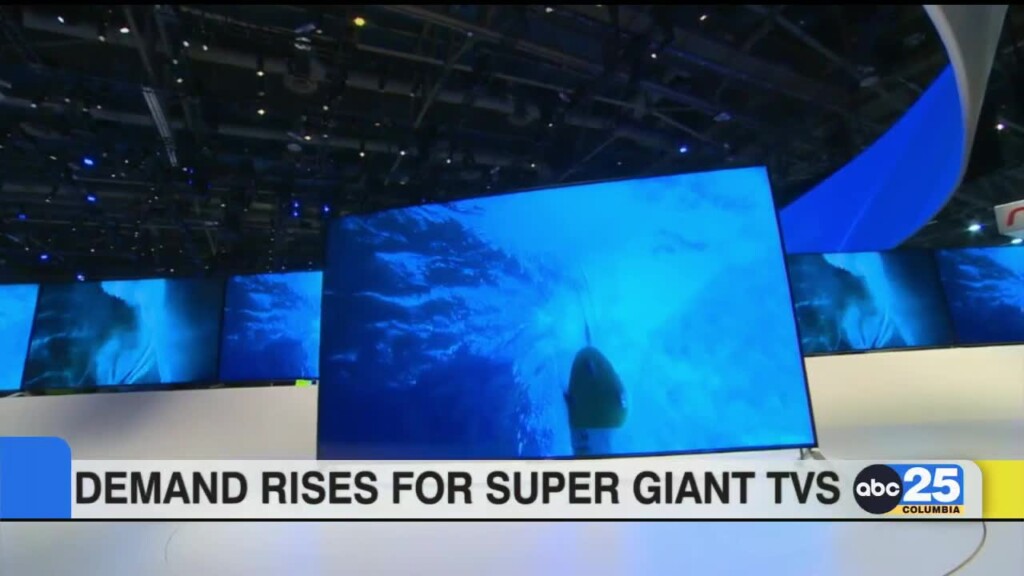 Demand Rises For Super Giant Tvs