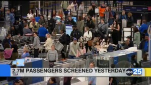 Tsa: 2.7 Million Passengers Screened On Tuesday, Nov. 26