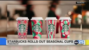 Starbucks Rolls Out Seasonal Cups