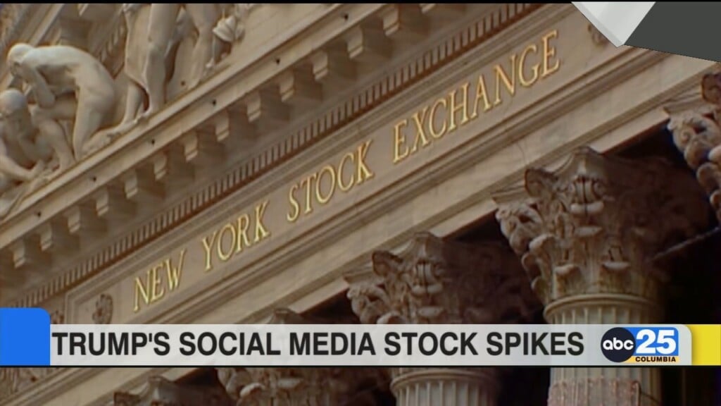 Trump's Social Media Stock Spikes