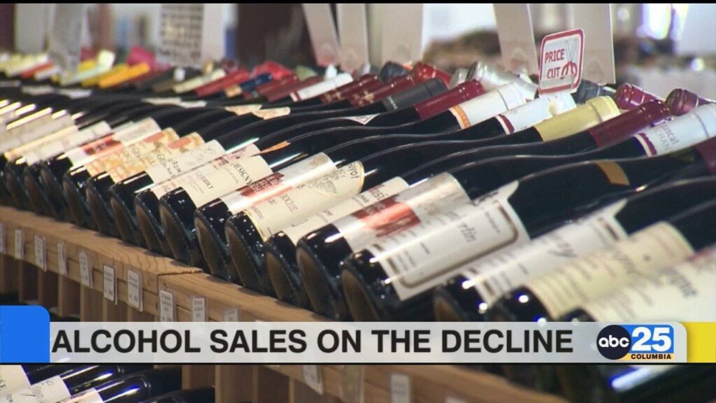 Alcohol Sales On The Decline