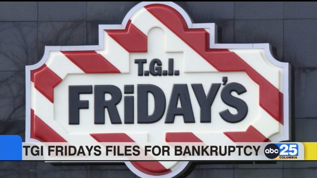 Tgi Fridays Files For Bankruptcy