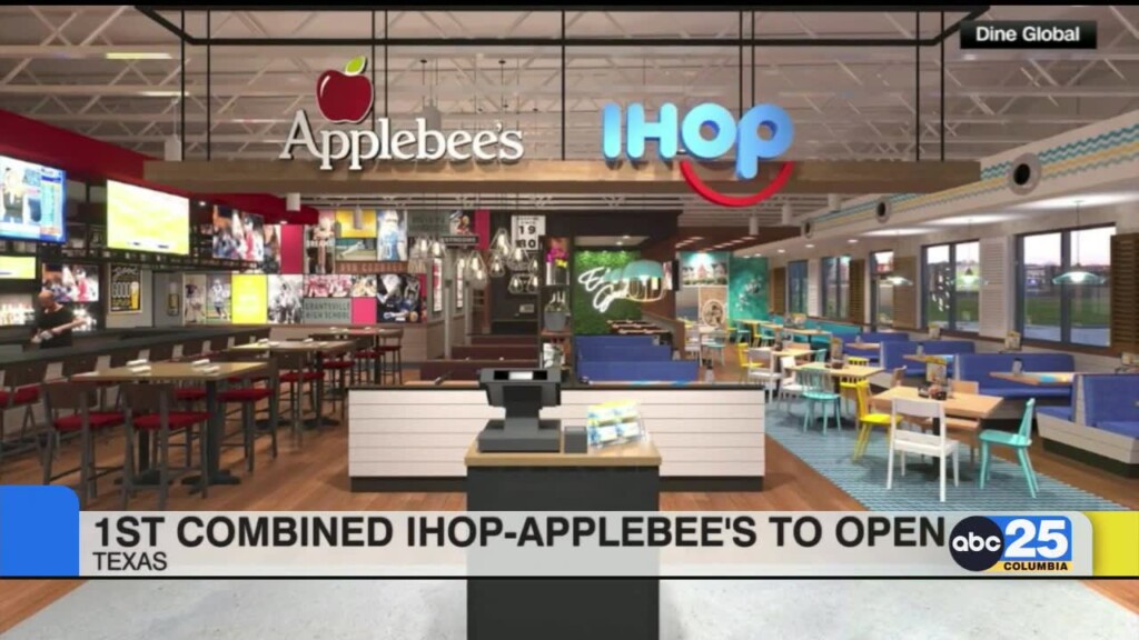 1st Combined Ihop Applebee's To Open
