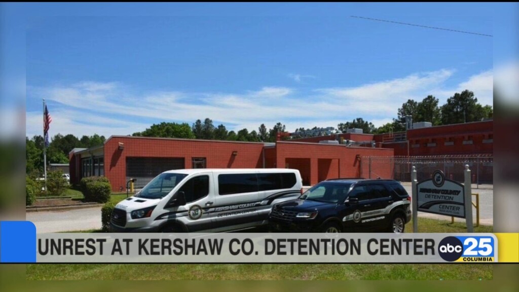 Unrest At Kershaw County Detention Center