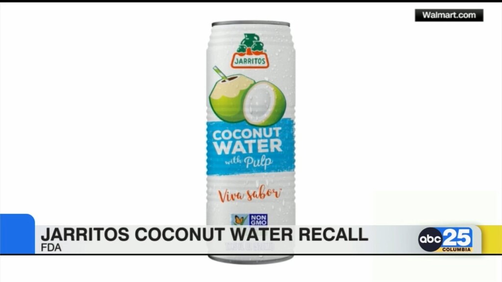 Jarritos Coconut Water Recalled