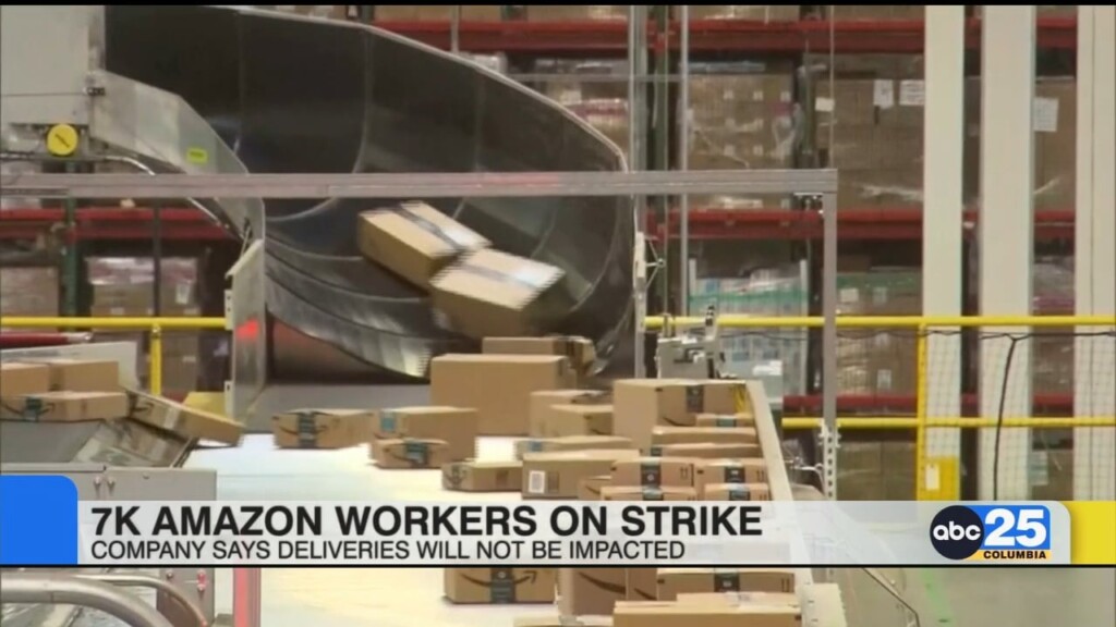 7k Amazon Workers On Strike