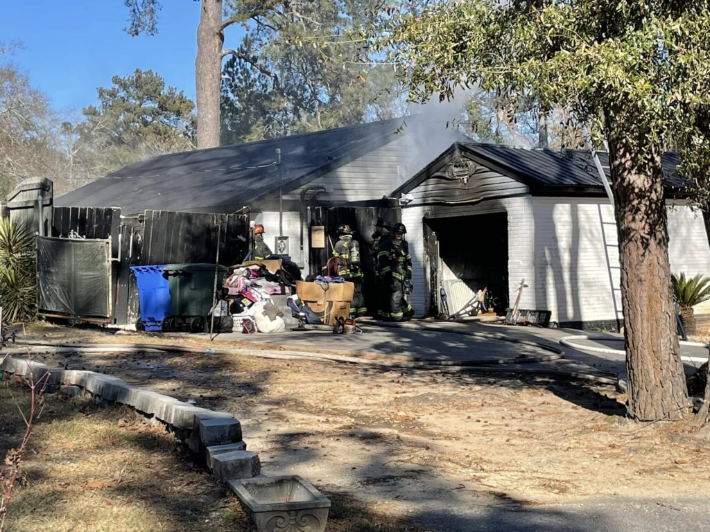 Keenan Drive home -- Columbia fire