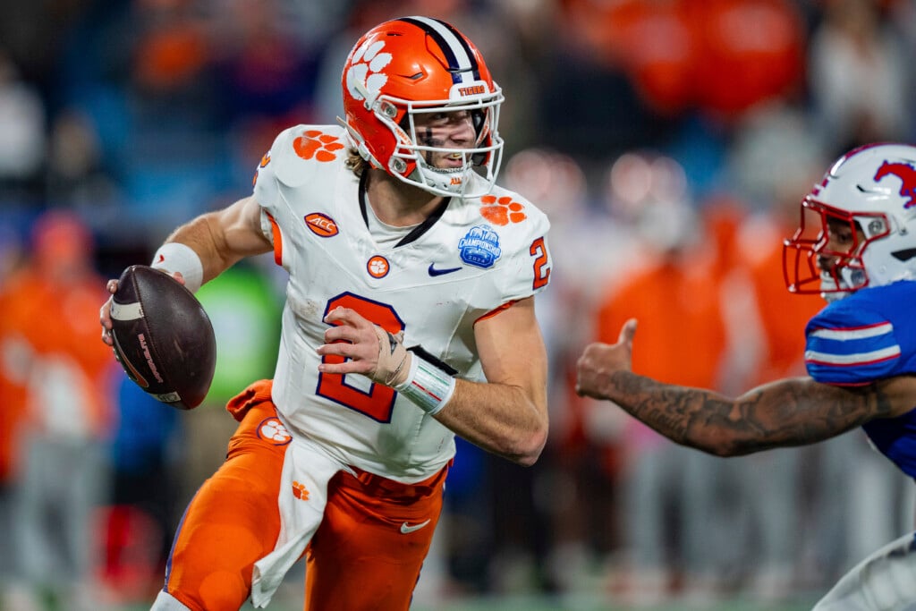Clemson Texas Dueling Quarterbacks Football