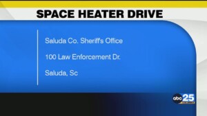 Saluda County Sheriff's Office Space Heater Drive