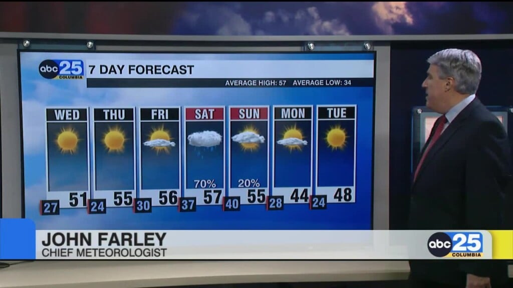 7 Day Forecast Jan. 14, 2025