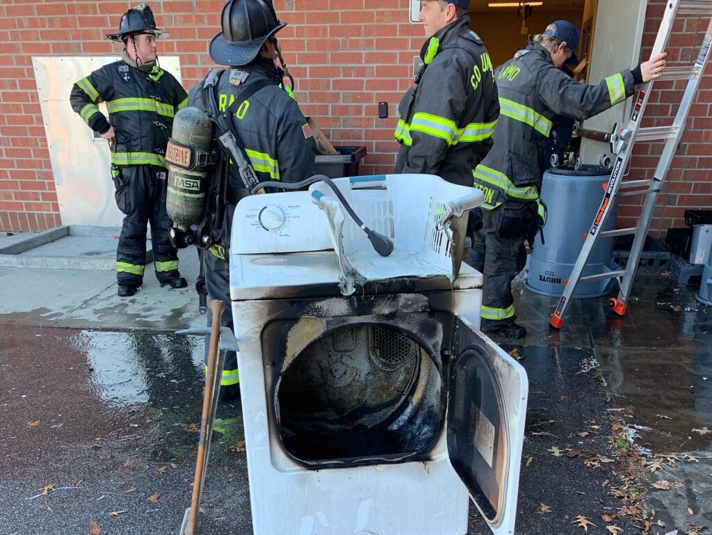 Fire At Spring Hill High 2