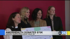 Amerihealth Donates $75k To Harvest Hope And Children's Trust