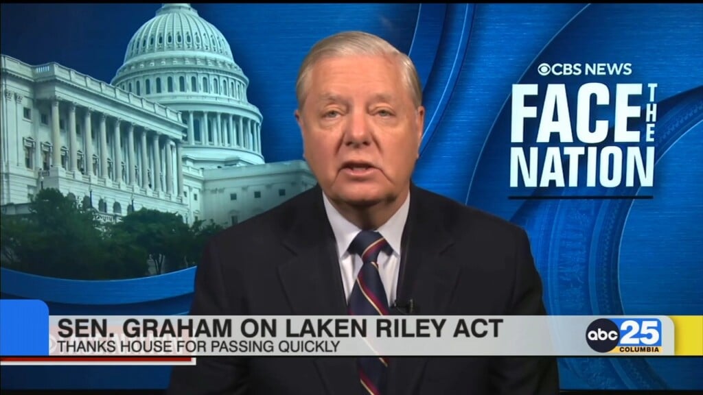 Senate Passes Laken Riley Act, Senator Lindsey Graham Reacts