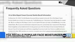 Fda Recalls Popular Face Moisturizers