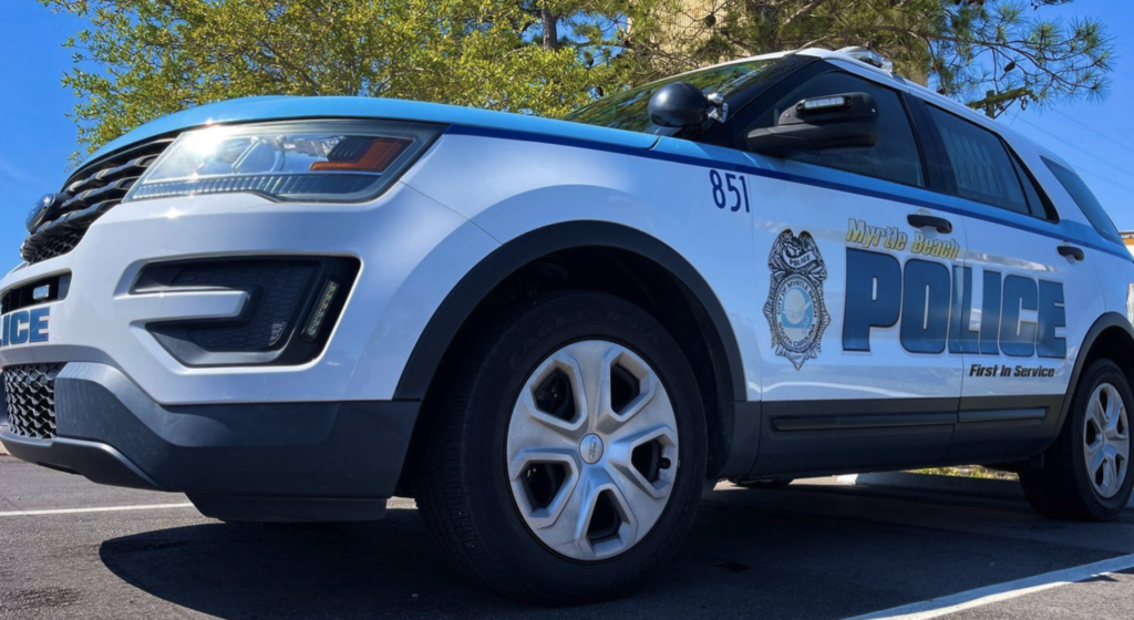 Myrtle Beach Police Department car