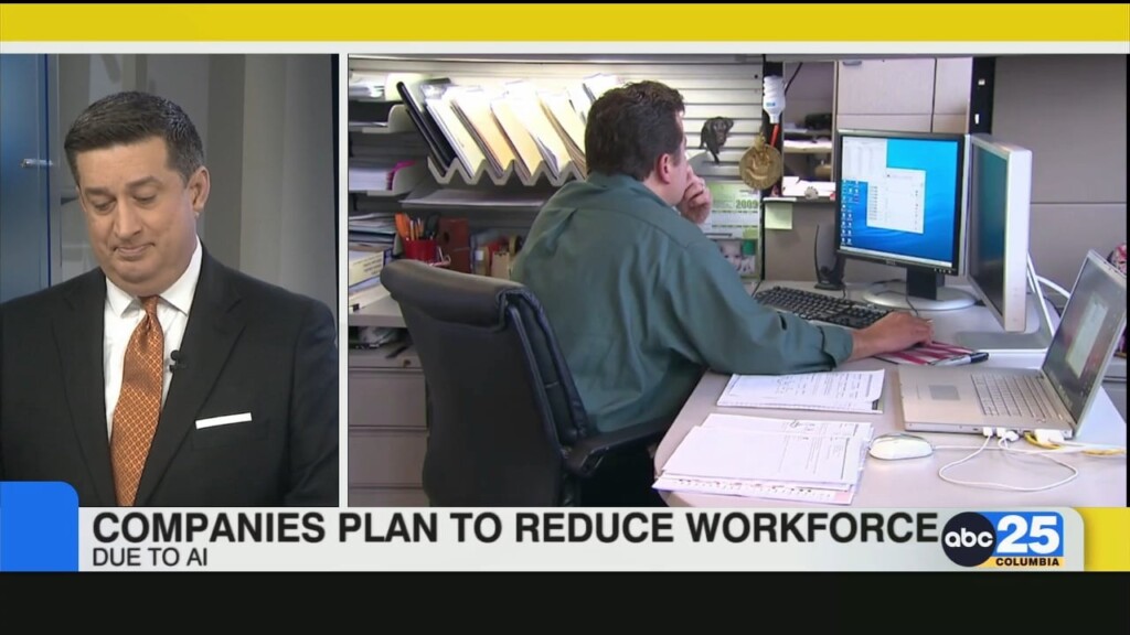Companies Plan To Reduce Workforce Due To Ai