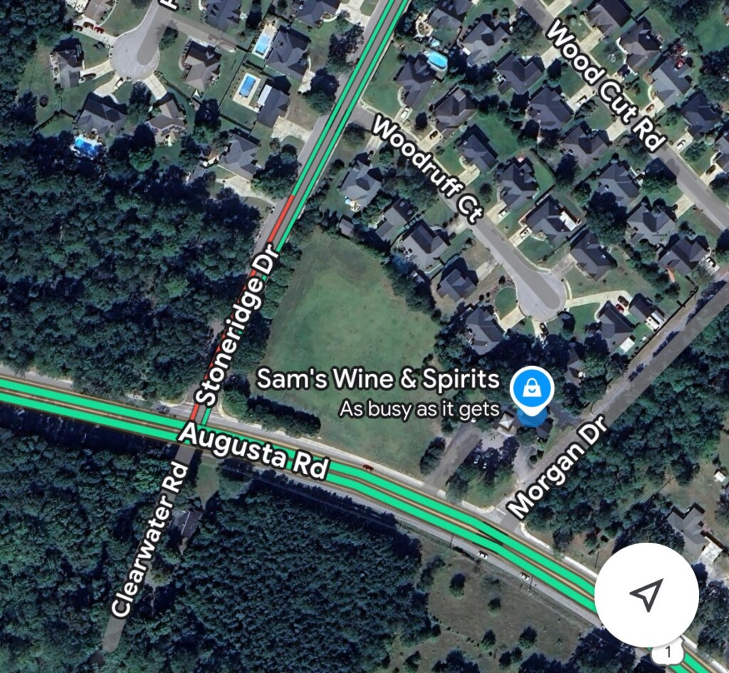 Stoneridge Drive At Wood Cut Road