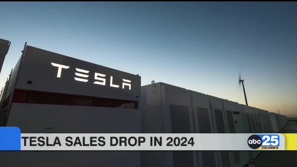 Tesla Sales Drop In 2024