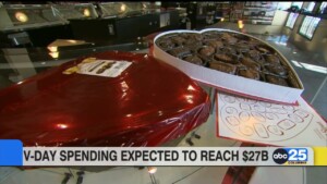 V Day Spending Expected To Reach $27 Billion