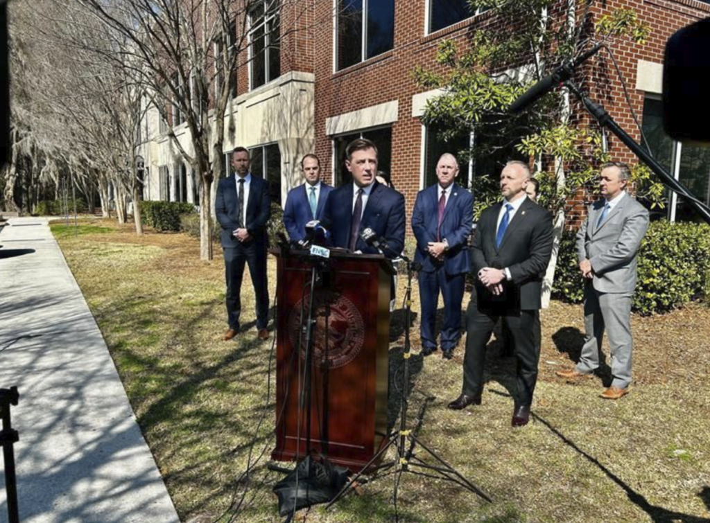 Press conference over allegations of corruption in North Charleston's city council 2/26/2025
