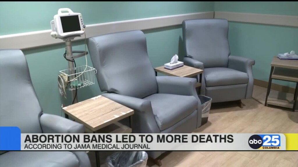 Study: U.s. Abortion Bans Led To More Deaths