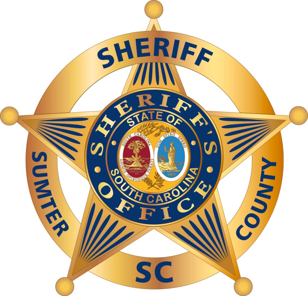 C 200699 Sumter County Sheriff Badge South Carolina Ar Sheriff
