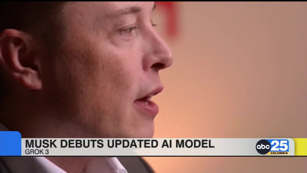 Elon Musk debuts updated AI model - ABC Columbia