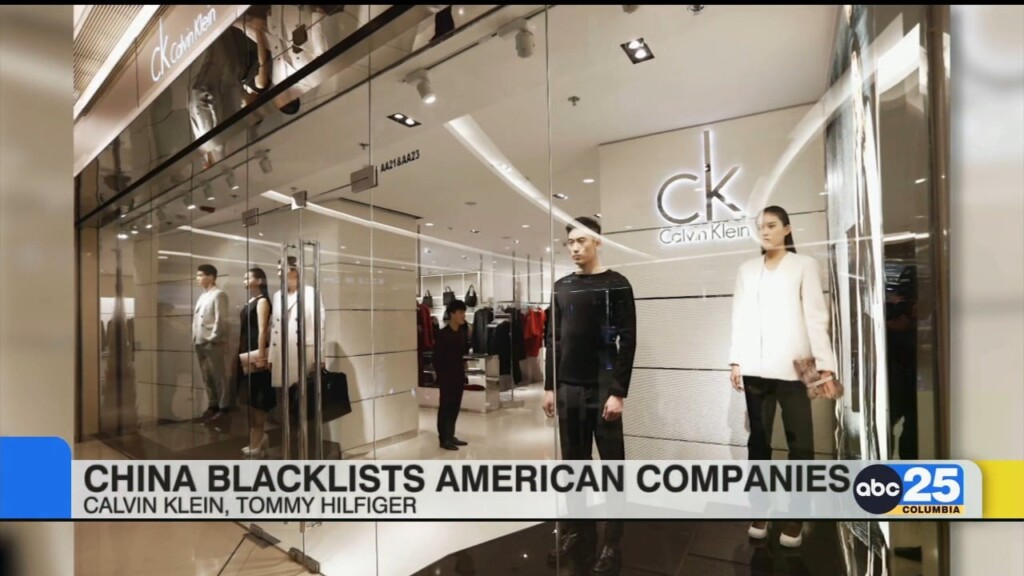 China Blacklists American Companies