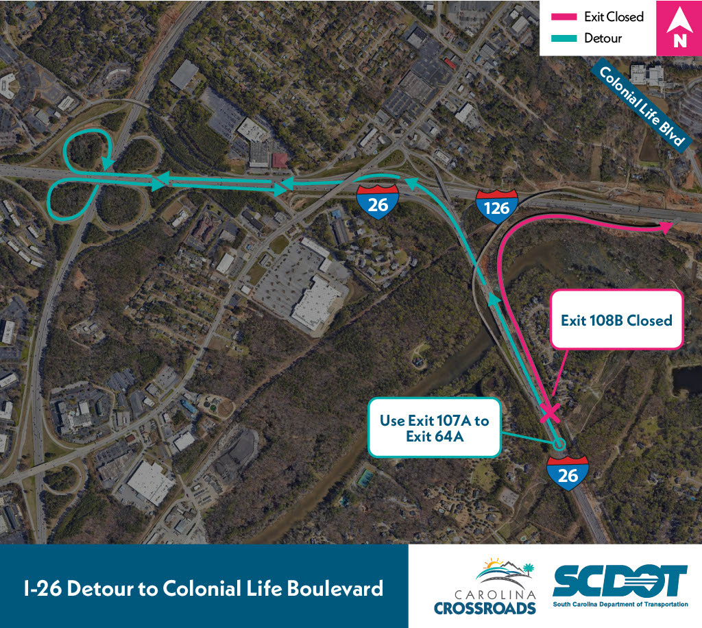 Saluda River nighttime closure