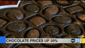 Chocolate Prices Up 20%